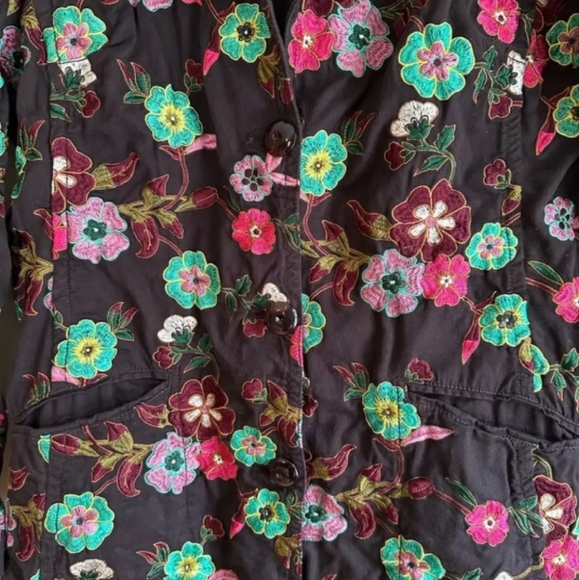 JOHNNY WAS Embroidered Coat - Picture 4 of 6